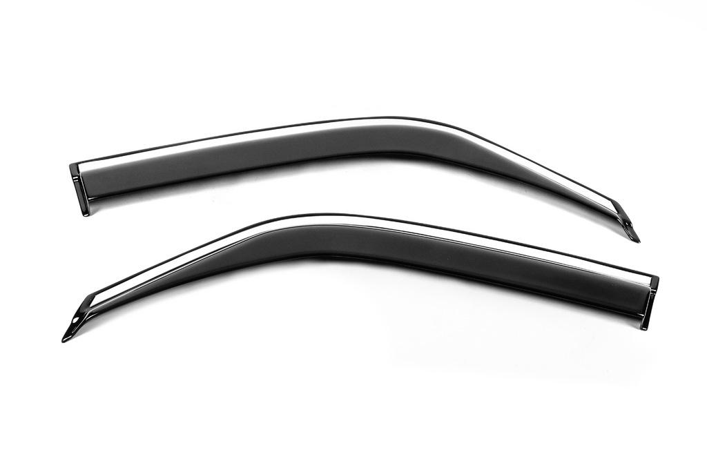 Ветровики EuroCap Chrome для Mercedes Sprinter W906 2006-2018 гг. (125609)