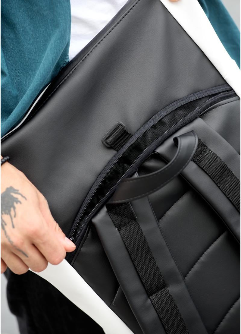 Рюкзак чоловічий Sambag RollTop X Білий (27151120r) - фото 4