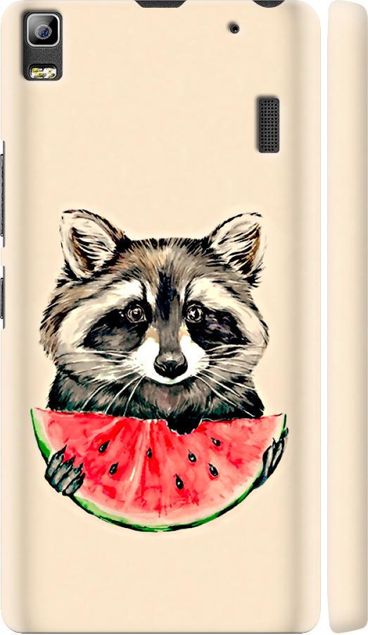Чохол на Lenovo A7000 Єнотик з кавуном (4605m-120-42517) Чохол на Lenovo A7000 Єнотик з кавуном (4605m-120-42517)