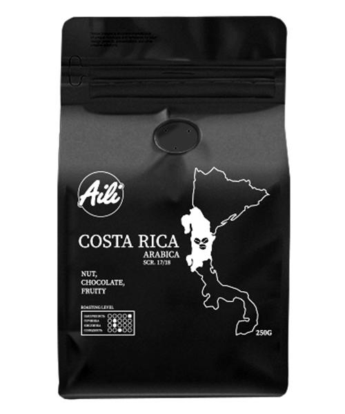 Кава зернова Aili Costa Rica 250 г (АСOF08)