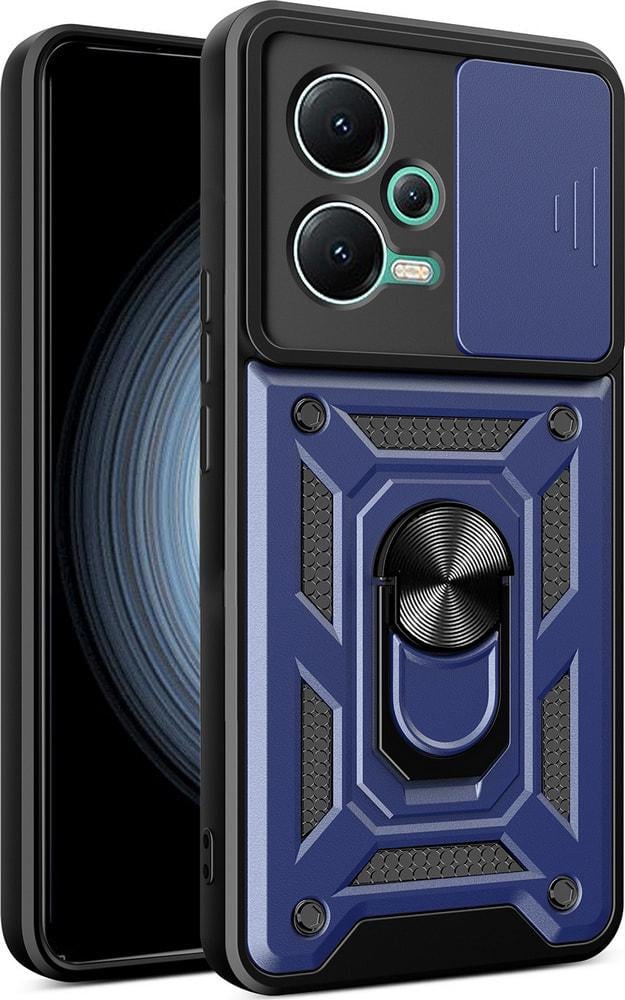 Чехол с защитой камеры 3DGuard Xiaomi Poco X5 5G Blue (33877-28)