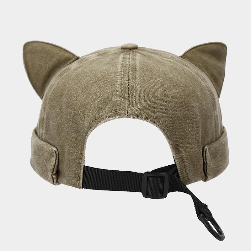 Кепка-шапка с ушками 55-58 см Бежевый (2375-0)