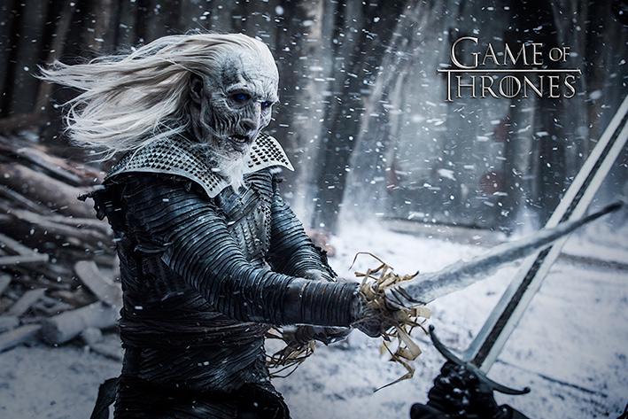 Постер плакат Гра Престолів/Game of Thrones White Walker 61x91,5 см