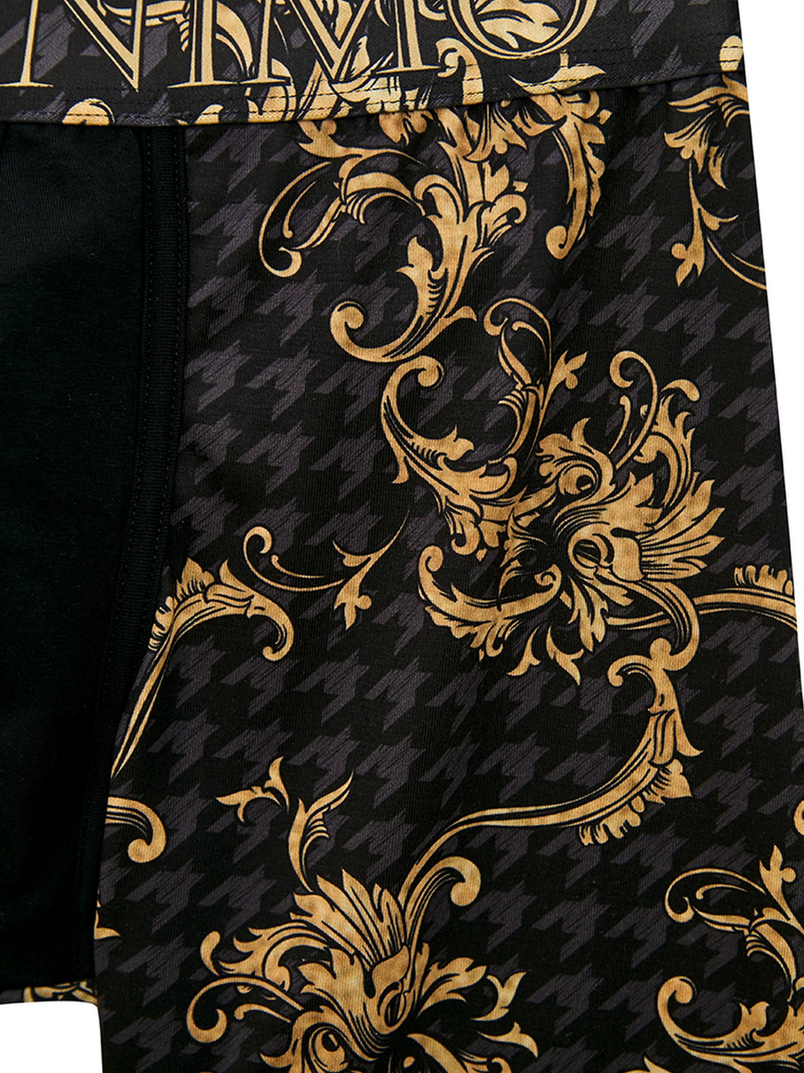 Трусы боксеры Geronimo 1854b9 S 18542/Черный (ZIK0000026848) - фото 2 Трусы боксеры Geronimo 1854b9 S 18542/Черный (ZIK0000026848) - фото 2