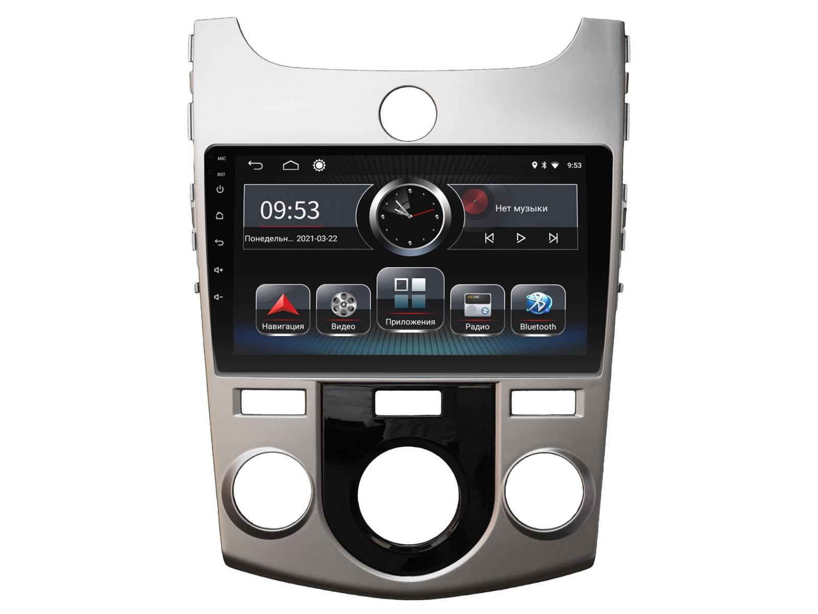 Штатная автомагнитола Incar PGA2-1804 Kia Cerato 2009-2012 climate control