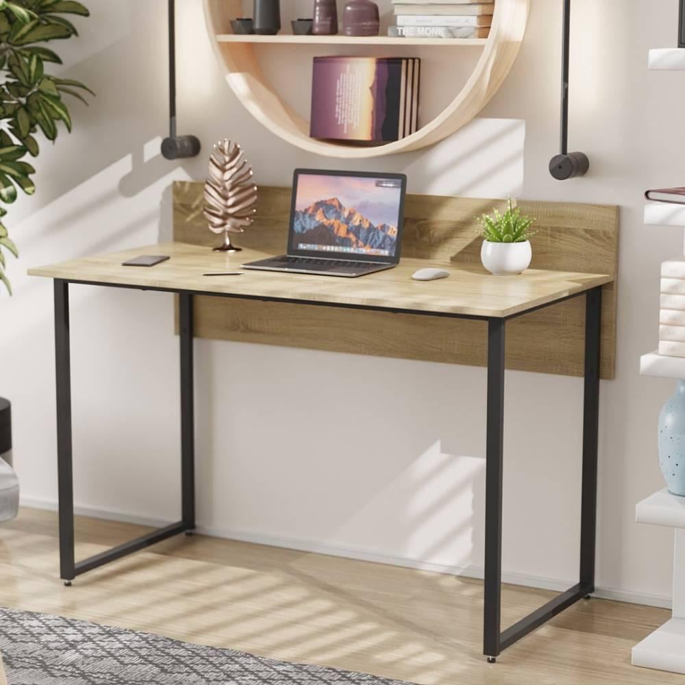 Компьютерный стол Ferrum-decor Скай ДСП 16 мм 75x120x70 см Черный/Дуб Сонома (FRD-103652) Компьютерный стол Ferrum-decor Скай ДСП 16 мм 75x120x70 см Черный/Дуб Сонома (FRD-103652)