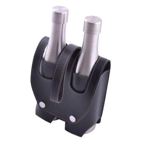 Фляга 2 шт 540 мл Чорний/Нержавіюча сталь