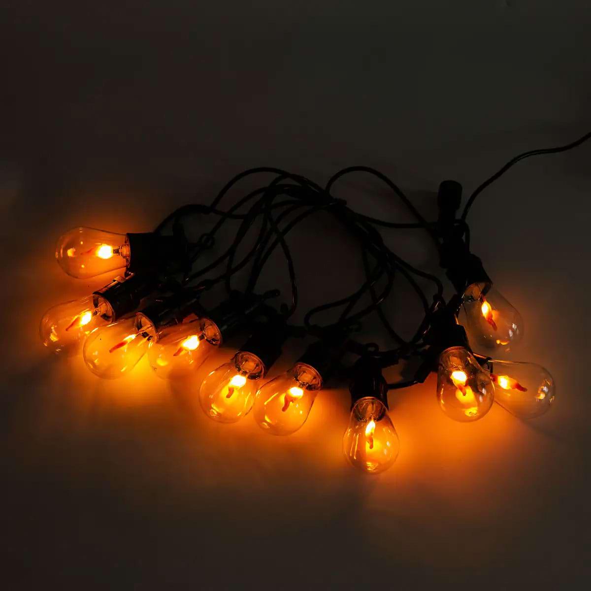 Гирлянда уличная Ретро А60 10 LED лампочек 5 м (4855) - фото 9 Гирлянда уличная Ретро А60 10 LED лампочек 5 м (4855) - фото 9