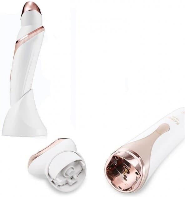 Эпилятор Kemei KM 296 беспроводной роликовый массажный с насадками - фото 10 Эпилятор Kemei KM 296 беспроводной роликовый массажный с насадками - фото 10