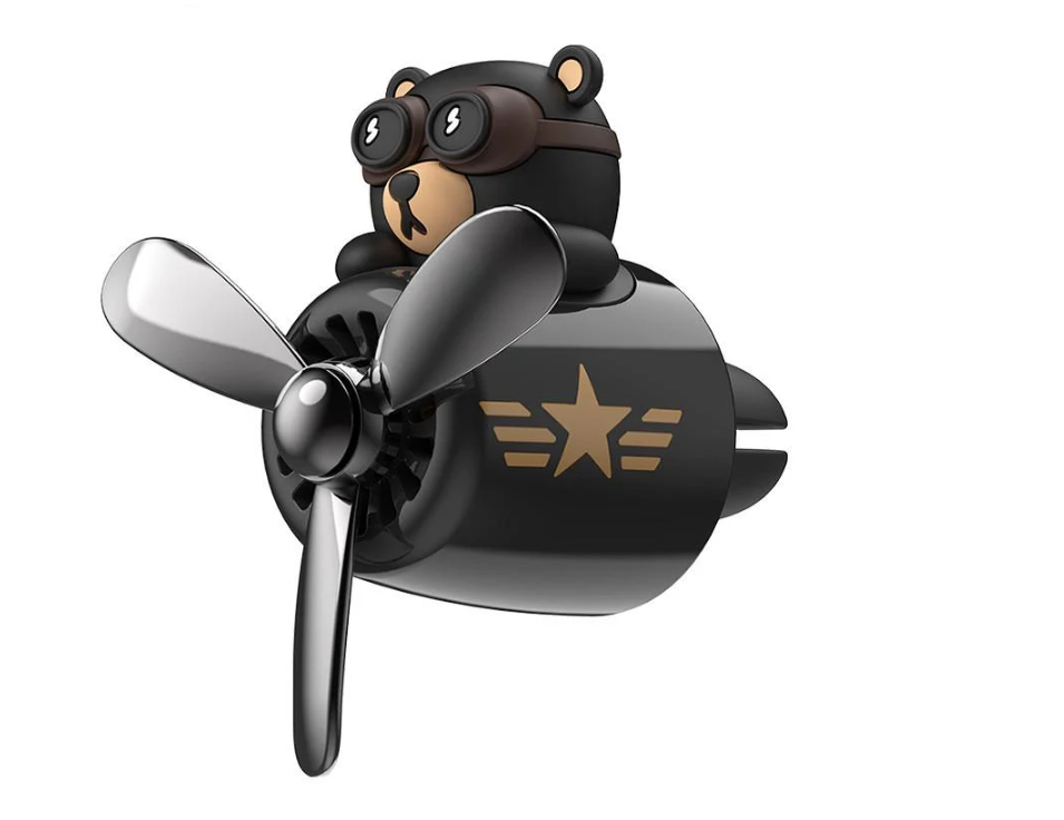 Ароматизатор автомобильный Pilot Bear с лопастями.