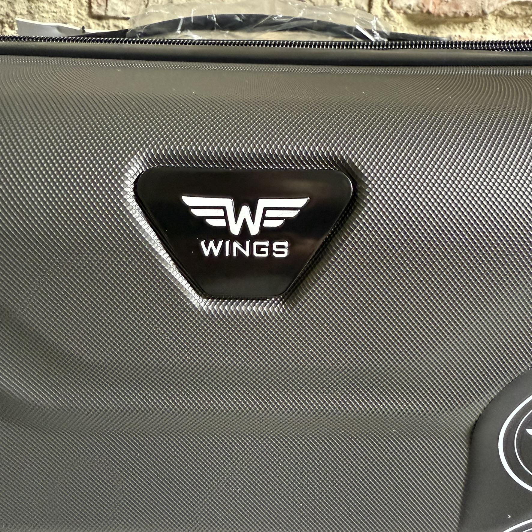 Чемодан Wings PEA01 дорожный М Графитовый (26557316) - фото 5