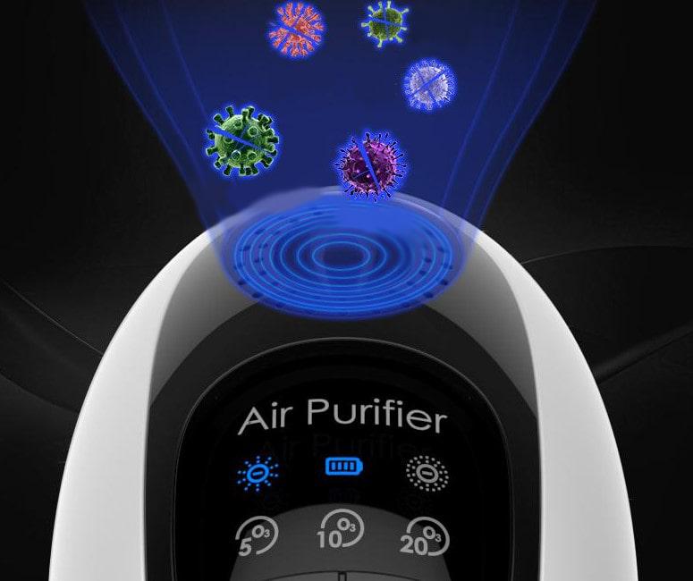 Очищувач повітря портативний Sydney-101 3в1 із функцією іонізації Білий (KAY200A) - фото 11 Очищувач повітря портативний Sydney-101 3в1 із функцією іонізації Білий (KAY200A) - фото 11