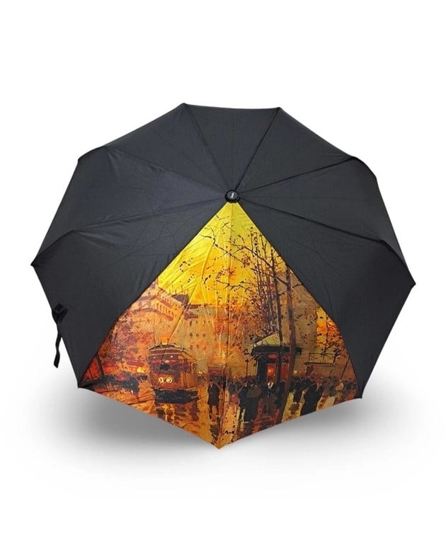 Зонт женский автомат Susino №466 9 спиц 3 добавления Черный (65d70d1204e7611384288f55)