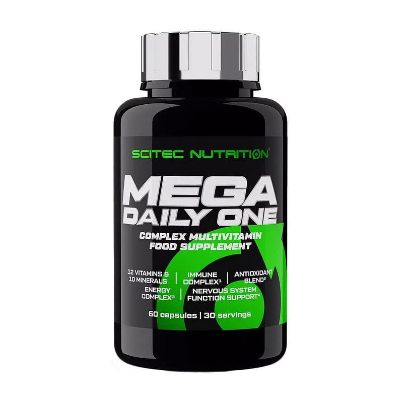 Мультивитамины и минералы Scitec Nutrition Mega Daily One 60 капс.