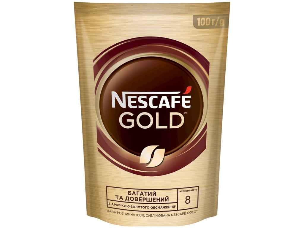 Кофе растворимый Nescafe Голд 100 г (971805)