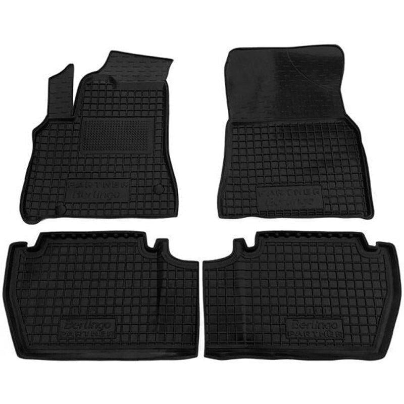 Килимки в салон Avto-Gumm Citroen Berlingo II 08- top Чорний (11509)