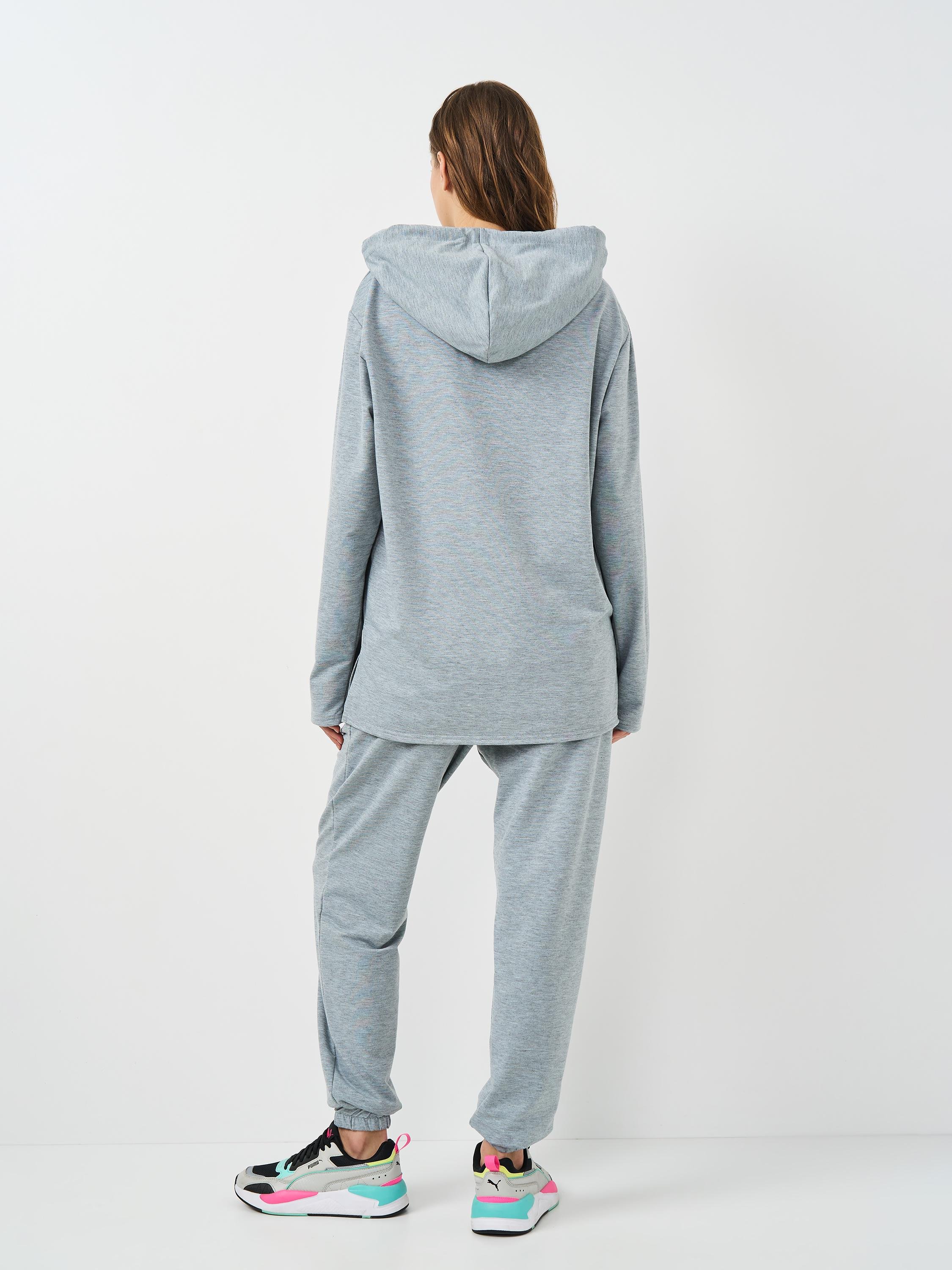 Спортивный костюм женский р. 52 Серый (2121063759) - фото 3 Спортивный костюм женский р. 52 Серый (2121063759) - фото 3