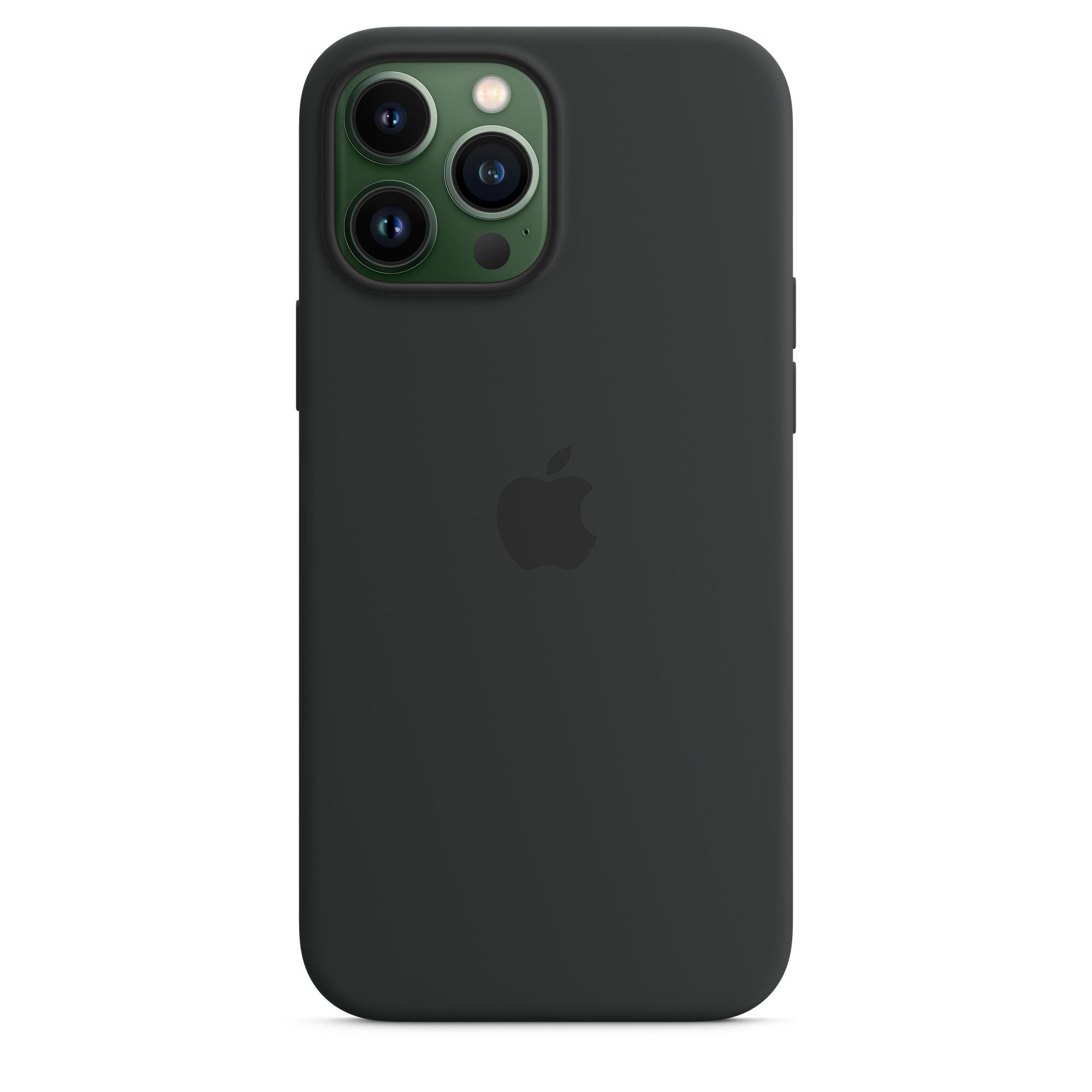 Чехол силиконовый оригинальный Silicone Case MM2U3ZE/A MagSafe для Apple Iphone 13 Pro Max Midnight (11774125) - фото 10