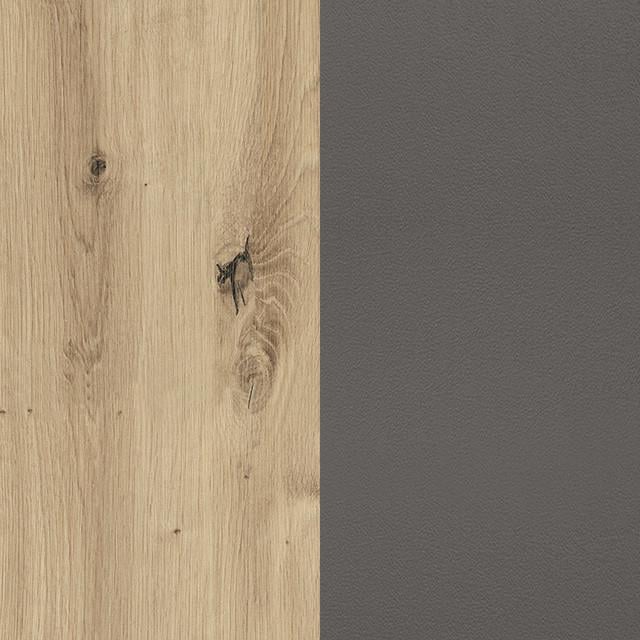 Комод для квартири 3Ш Mebel Service 84,1х35х77,3 см Сірий (23451278) - фото 2