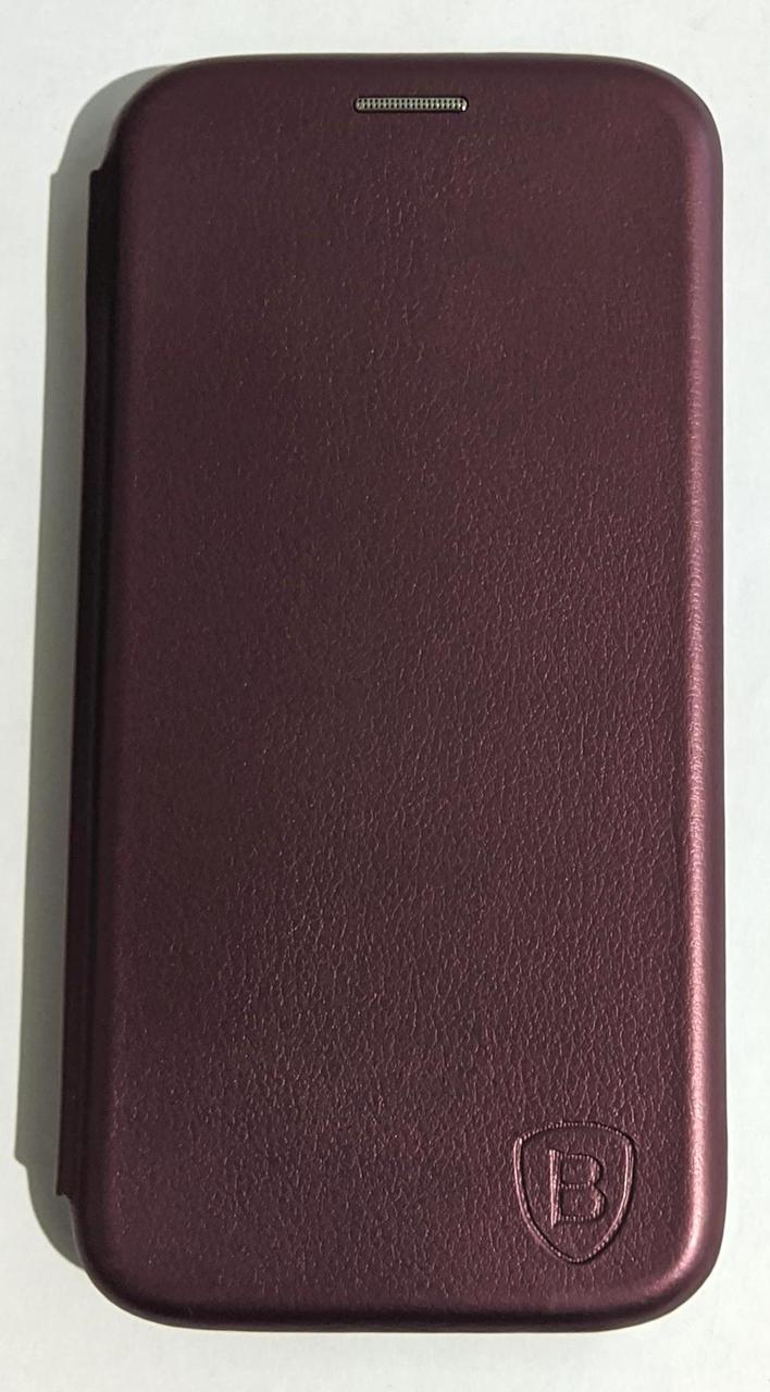 Чехол-книжка "CLASSY&LEVEL" SAMSUNG A41/A415 BORDO