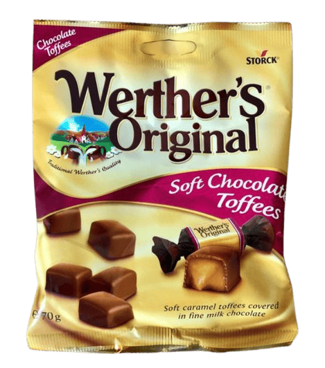 Конфеты шоколадные Werther's Original Soft Chocolate Toffees Caramels 70 г (2683990269)