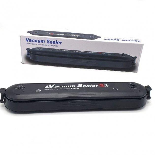 Вакууматор для їжі вакуумний пакувальник Vacuum Sealer S 100 Вт (MS-13163) - фото 4