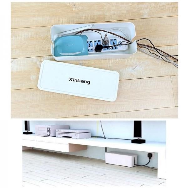 Захисний пенал для подовжувача Xinbang S0510 Білий - фото 4