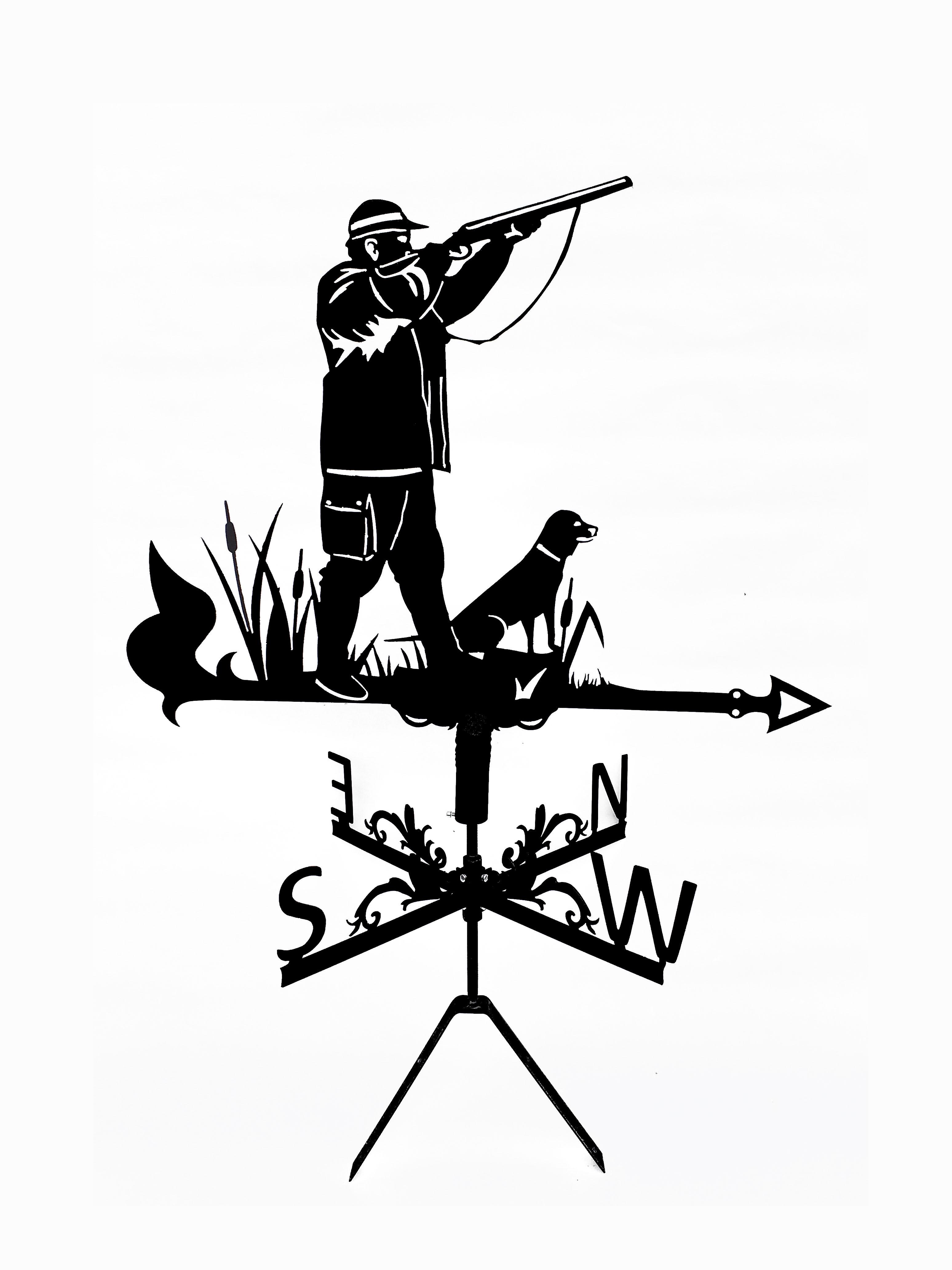 Флюгер на альтанку/колодязь Мисливець №1 (27384439)