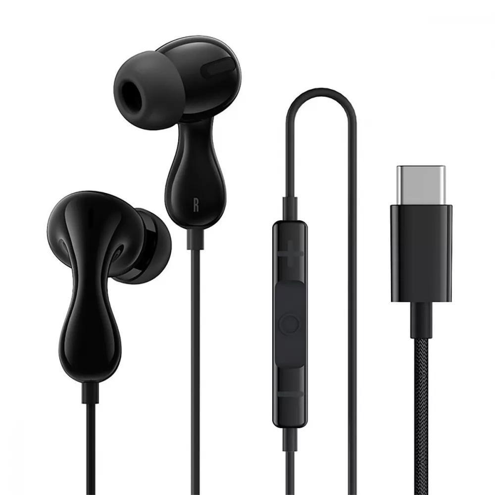 Наушники BASEUS Encok CZ20 с Type-C микрофоном и управлением Черный (612158)