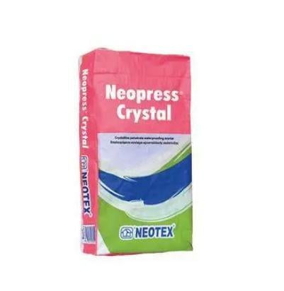 Система гидроизоляционная Neotex Neopress Crystal однокомпонентная/водонепроницаемая для бетона/фундаментов/террас 25 кг Серый (2073036752)