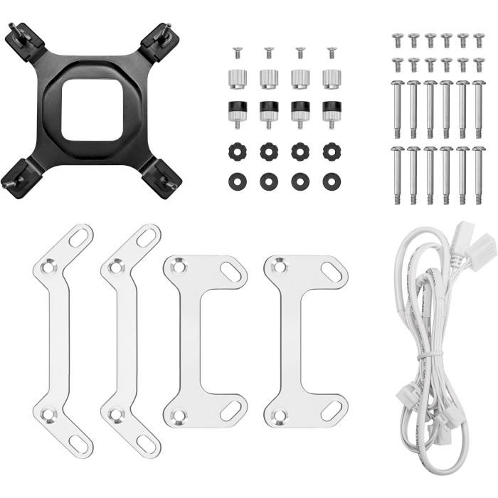 Система водяного охлаждения DeepCool Mystique 360 360 мм LCD ARGB White (R-LX360-WHDSNMCP-G-1) - фото 5 Система водяного охлаждения DeepCool Mystique 360 360 мм LCD ARGB White (R-LX360-WHDSNMCP-G-1) - фото 5