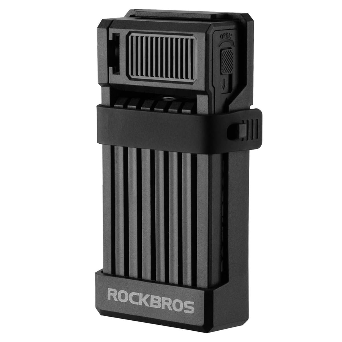 Замок велосипедный сегментный ROCKBROS AT-AT09 65 см Черный (RB-AT-AT09-4757)