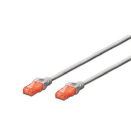 Патч-корд Digitus Cat, 6 U-UTP 0,25 м Серый (620678)