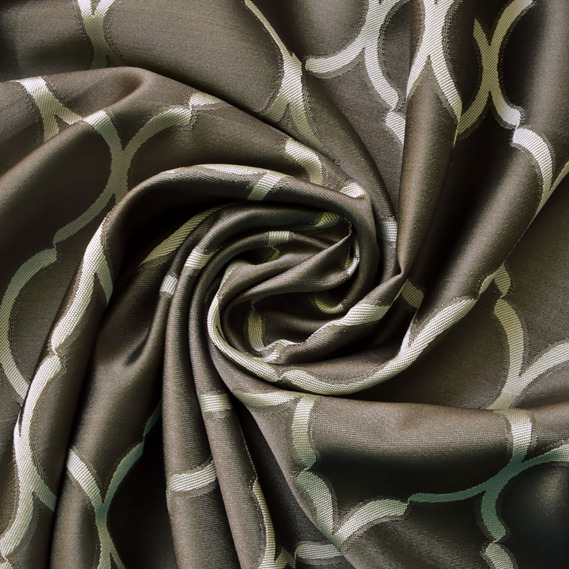 Тканина портьєрна жакардова IDEIA Терра V-1400 3,0 м Графіт/Сірий (2200004091136)