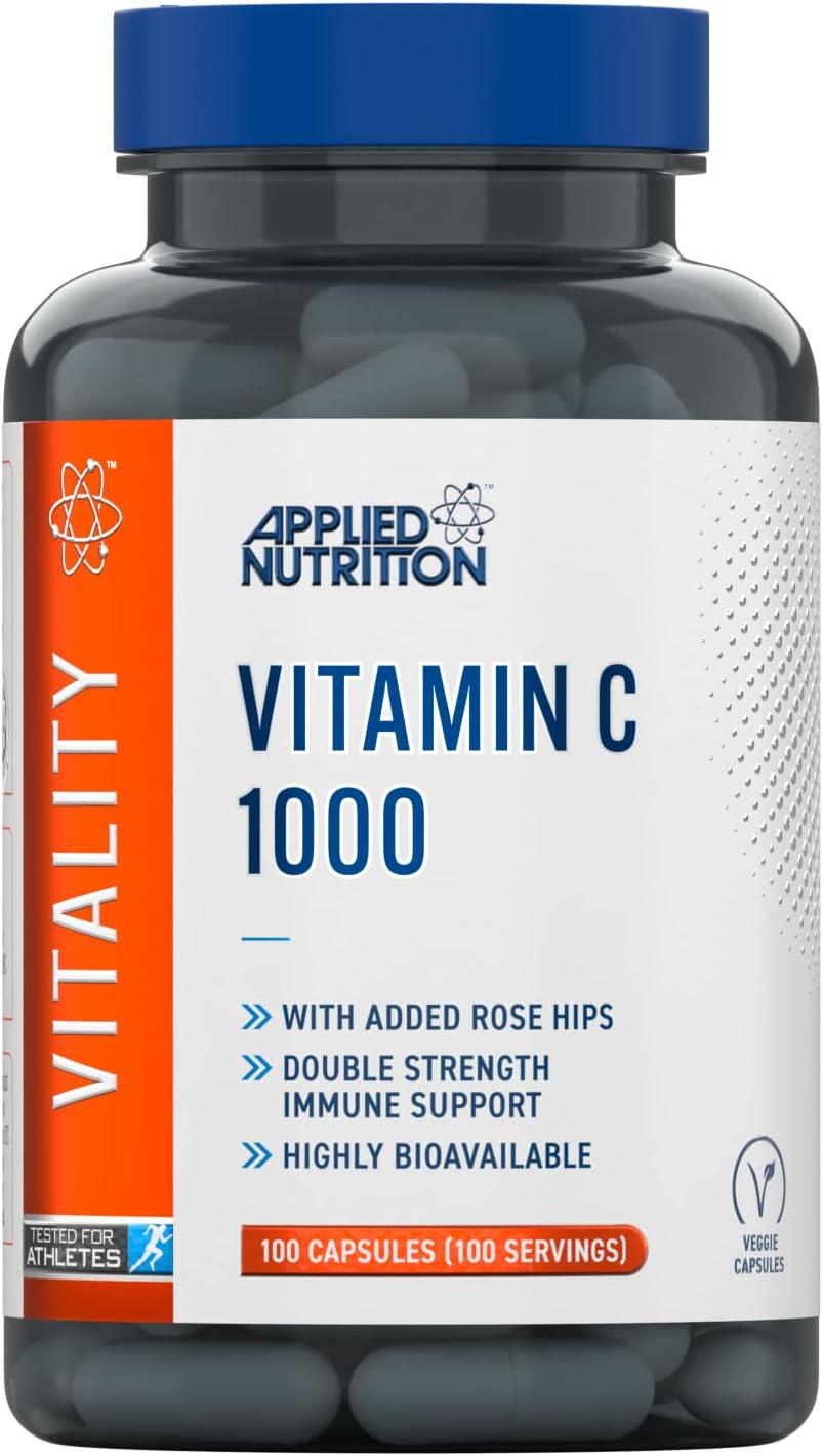 Вітамін С Applied Nutrition Vitamin C 1000 мг 100 кап.