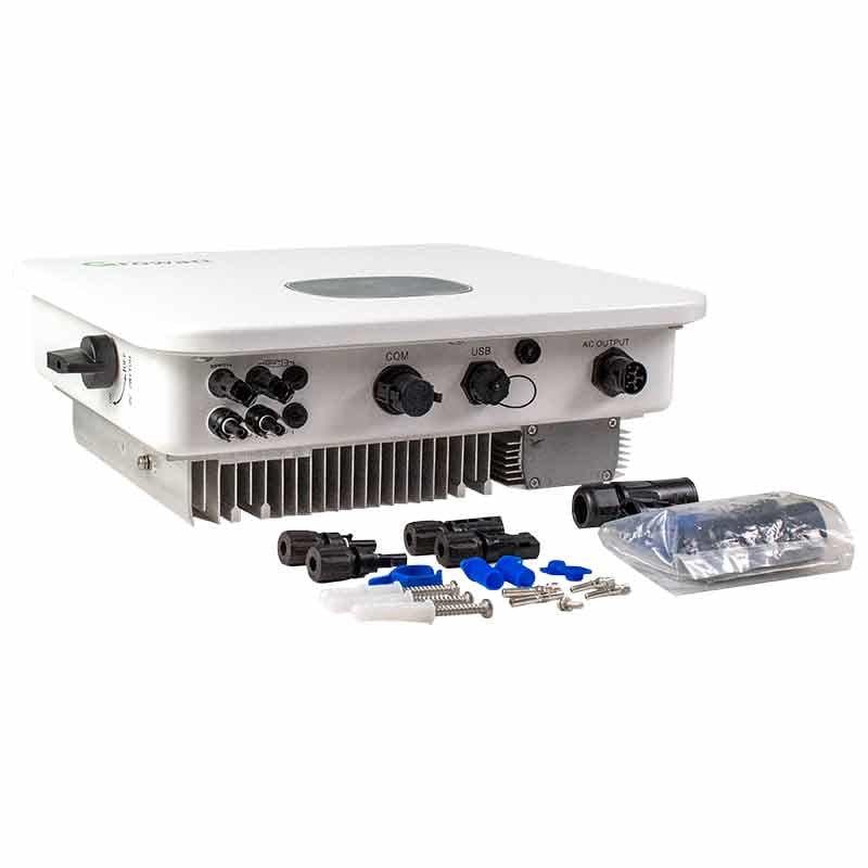 Інвертор сонячний гібридний Growatt 5 до Вт BACK UP три фази сумісний з акумуляторами ARK пасивне охолодження 12,5 кг (601796) - фото 3 Інвертор сонячний гібридний Growatt 5 до Вт BACK UP три фази сумісний з акумуляторами ARK пасивне охолодження 12,5 кг (601796) - фото 3