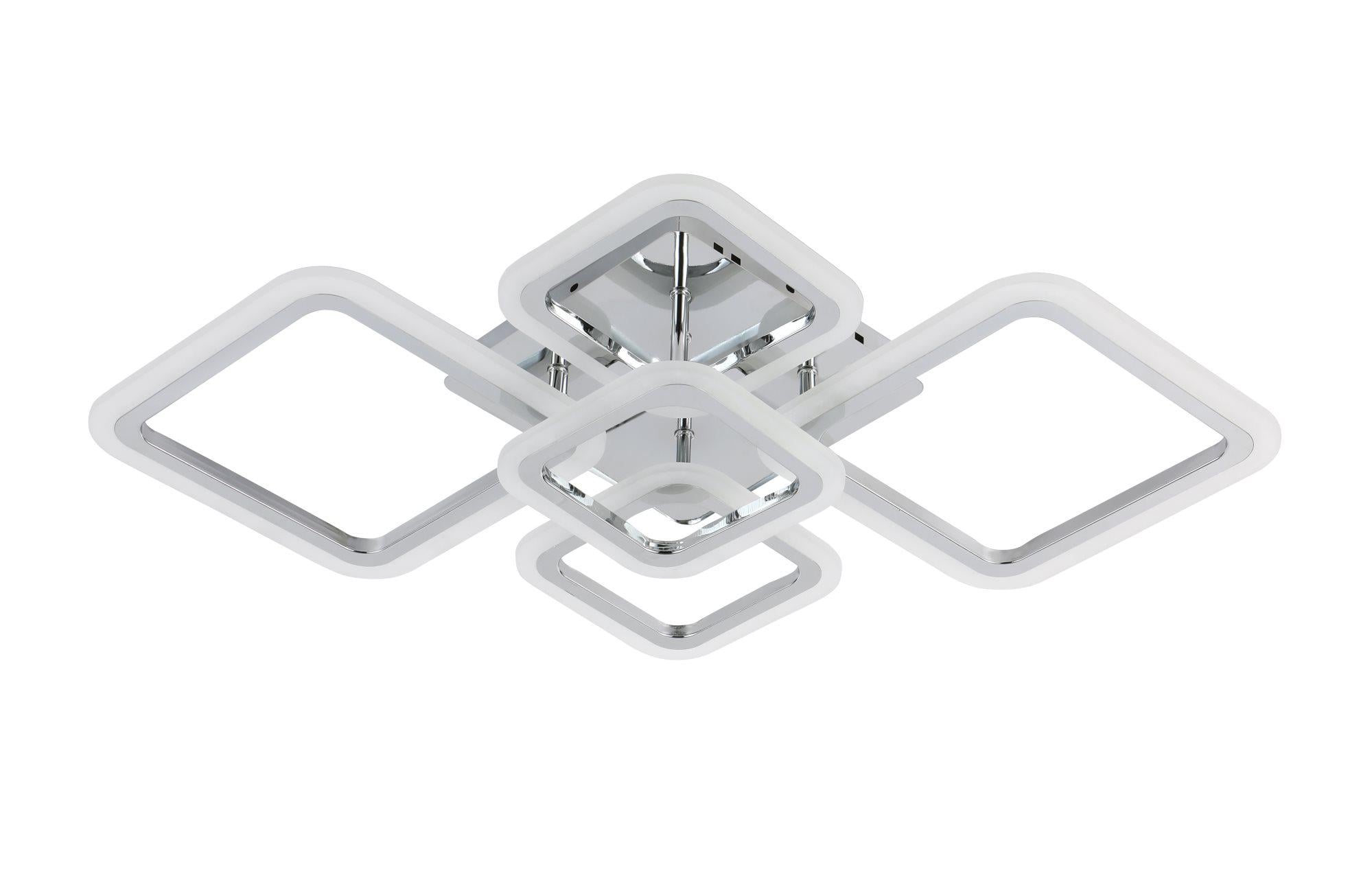 Люстра стельова світлодіодна для вітальні та спальні Valeso 2055/5 100 W Білий