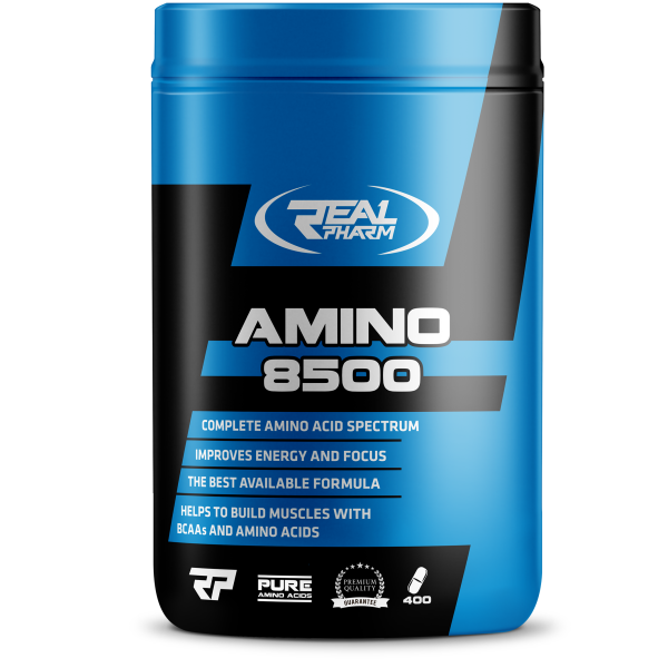 Аминокислота Real Pharm Amino 8500 400 таб. (1577) Аминокислота Real Pharm Amino 8500 400 таб. (1577)
