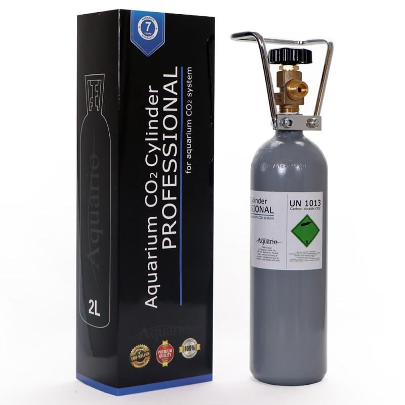 Баллон CO2 Aquario BLUE многоразовый 2 л (ACO2-2L)