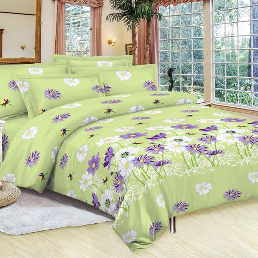 Комплект постільної білизни Vital Textile Жатка євро 200х220 см (Gе-34)