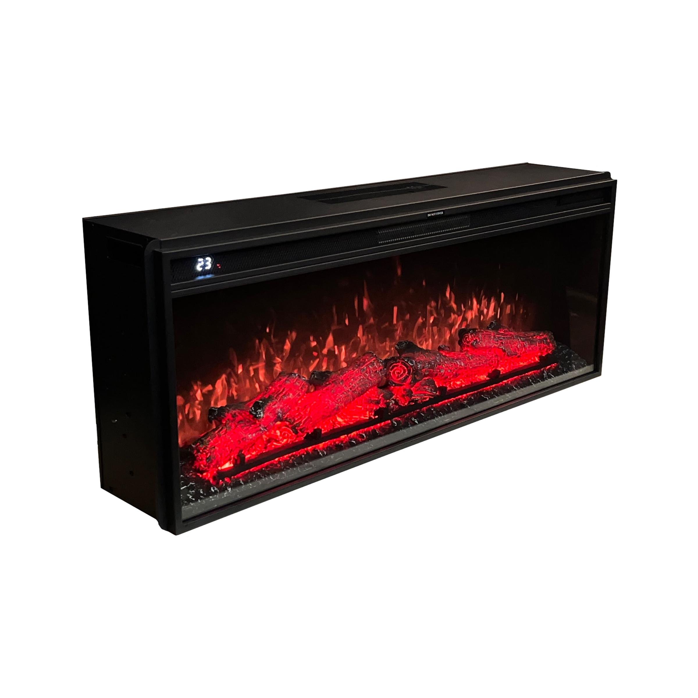 Електрокамін з обігрівом Royal Vision 42 LOG Color N зі звуком та дровами 1093x426x225 мм - фото 3