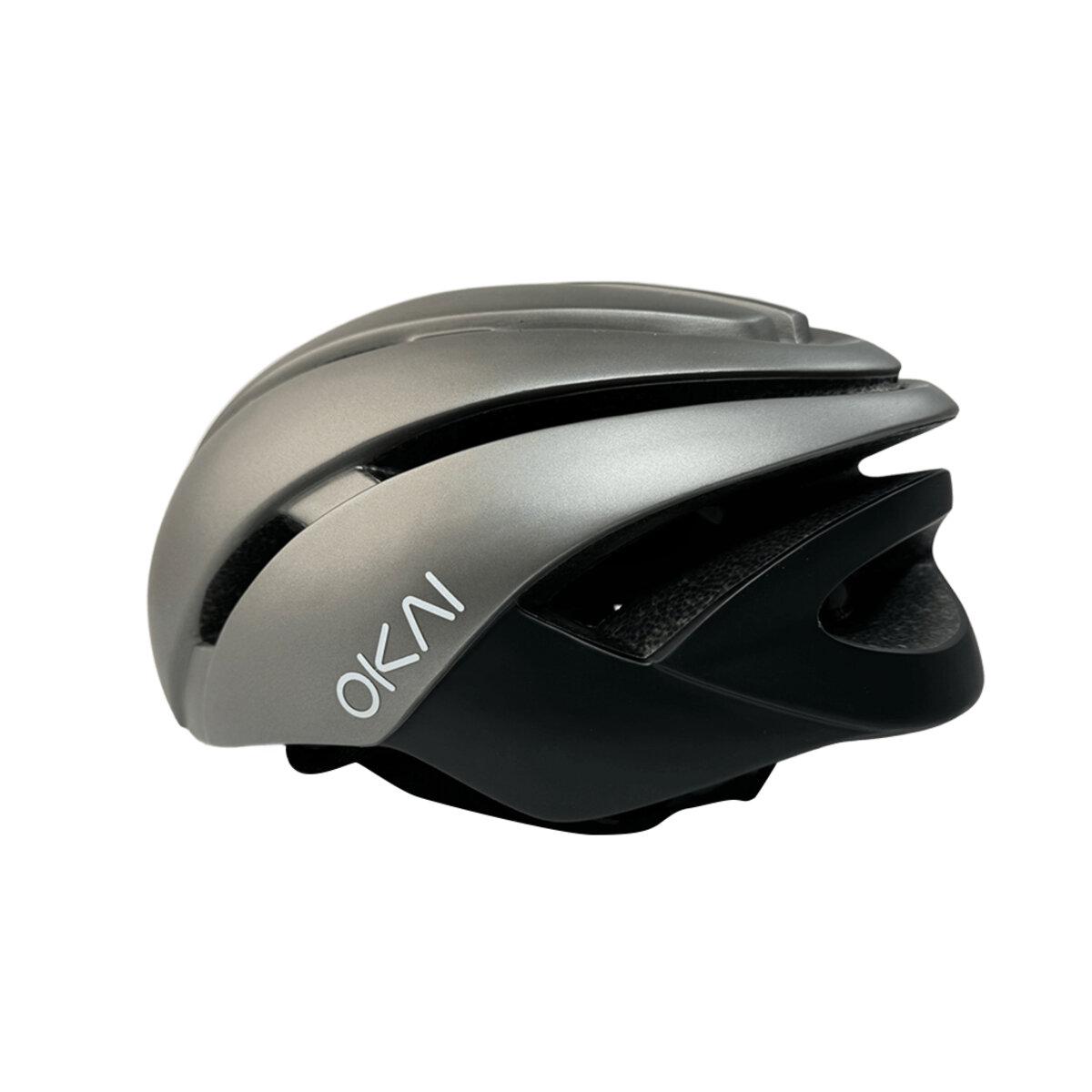 Шолом захисний OKAI L 56-62см 260 г Grey (OKAIRH-LG) - фото 2