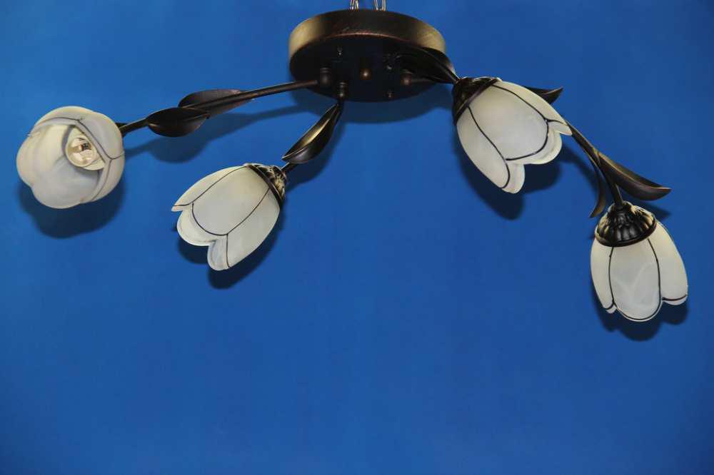 Люстра с плафонами Ray 81284A/4 (IR005653) Люстра с плафонами Ray 81284A/4 (IR005653)