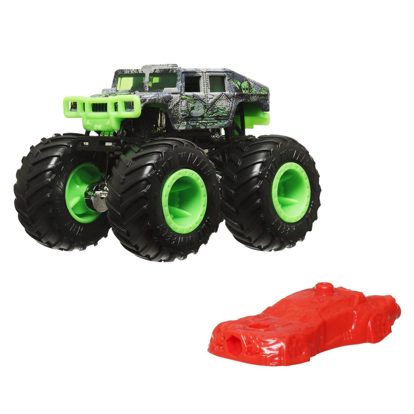 Игрушечная машинка-внедорожник Hot Wheels Monster truck Humvee FYJ44-2024 (21064876) - фото 4