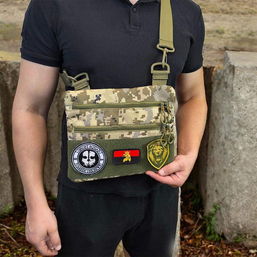 Сумка нагрудная тканевая (521250) - фото 19 Сумка нагрудная тканевая (521250) - фото 19