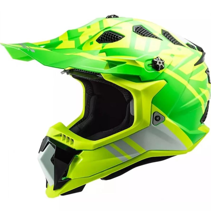 Мотошлем LS2 MX700 Subverter Evo Gammax L H-V Yellow/Grey (27428)