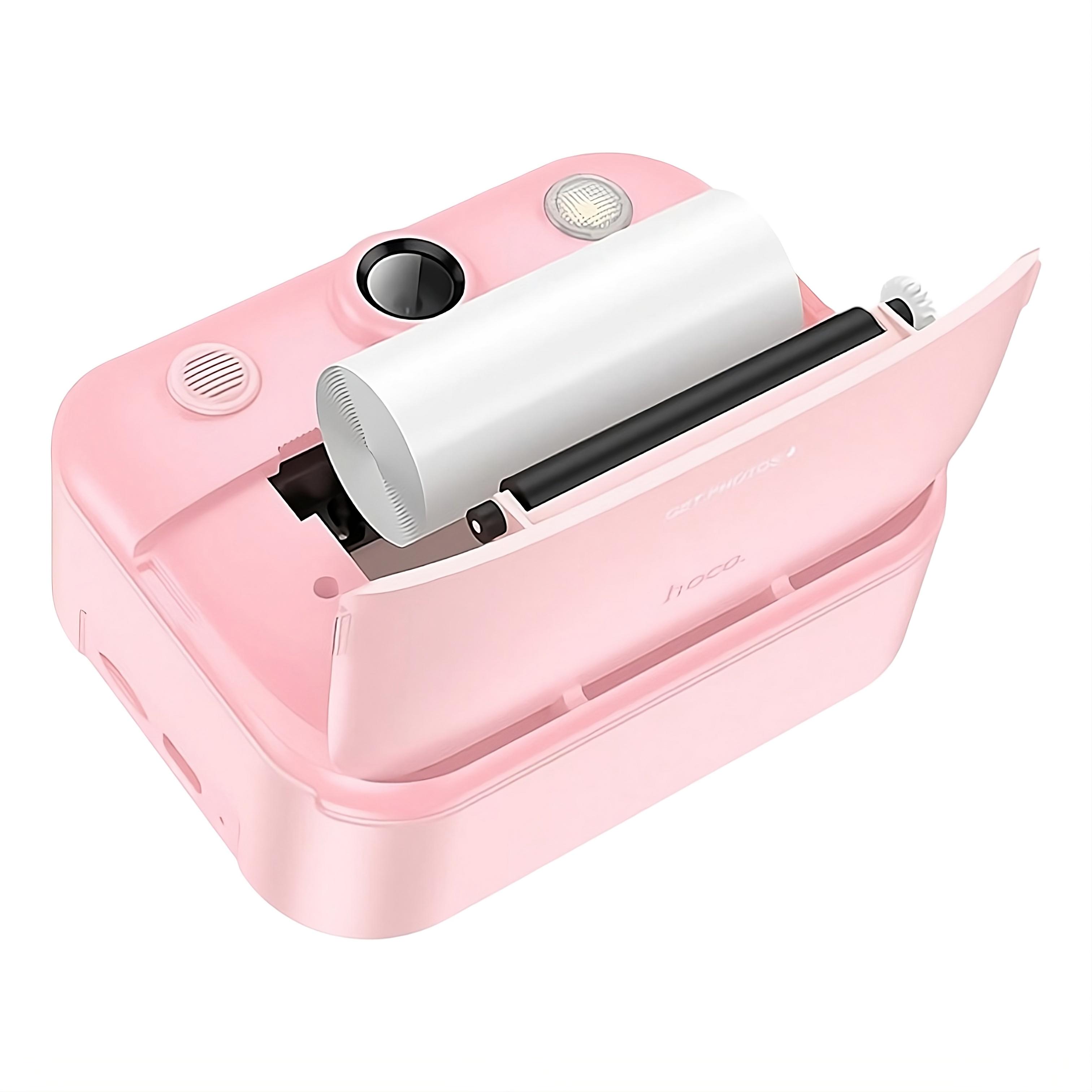 Электронный фотоаппарат детский Hoco DV204 с двумя объективами и мгновенной печатью 2.4" IPS (30775167) - фото 3