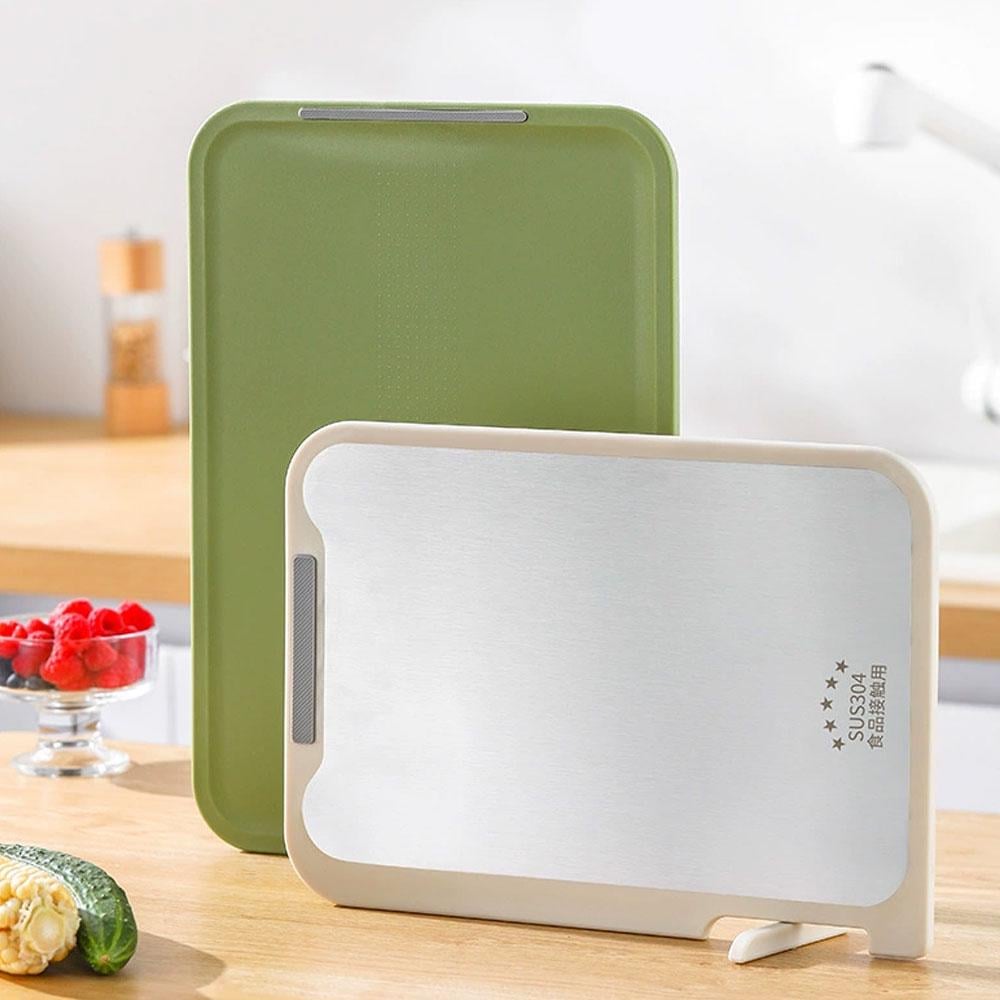 Доска кухонная для нарезки двусторонняя 26x37,5 см Зеленый (NR0246_4) - фото 5 Доска кухонная для нарезки двусторонняя 26x37,5 см Зеленый (NR0246_4) - фото 5