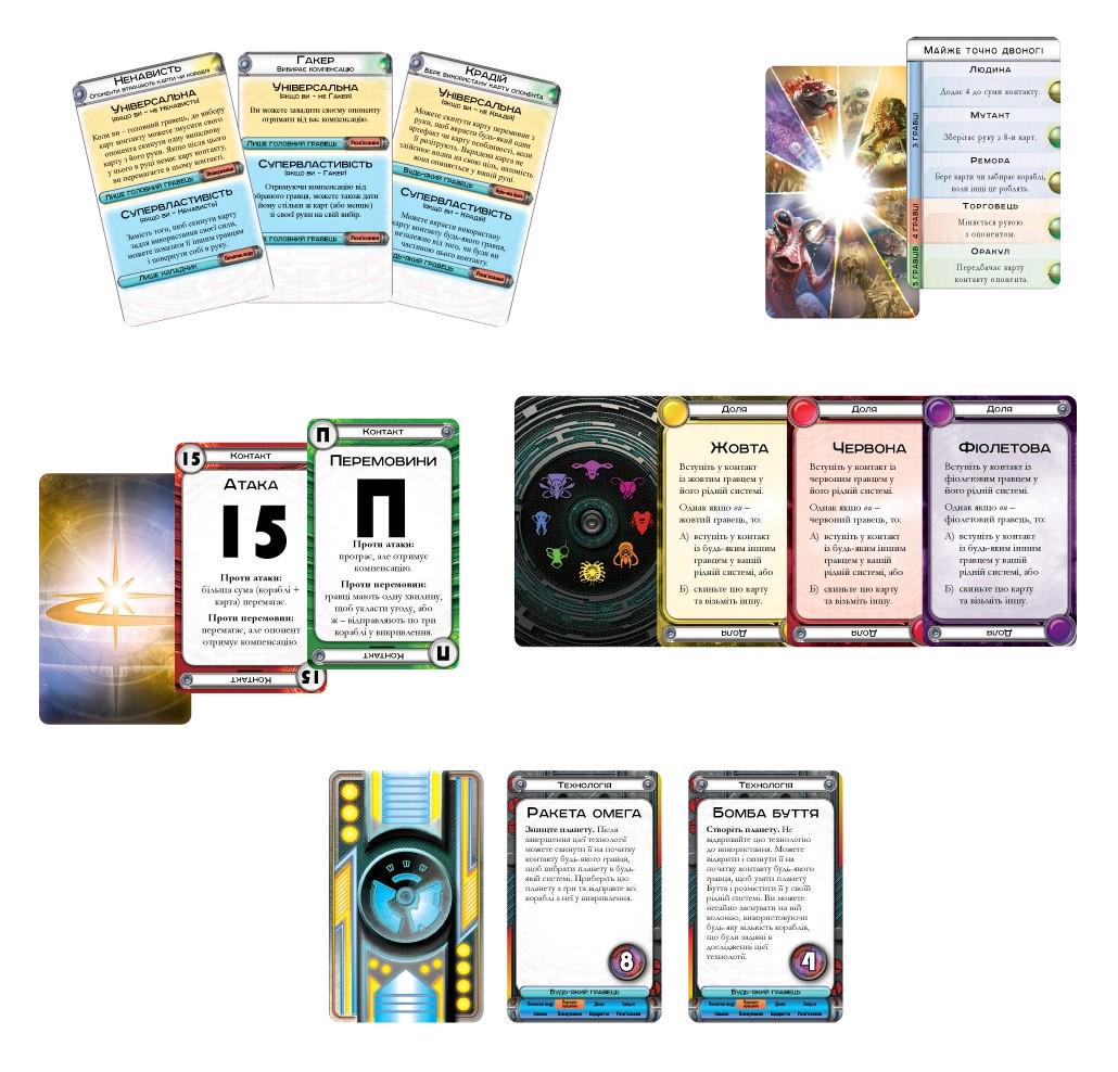 Настільна гра Космічний Контакт (8272) - фото 4 Настільна гра Космічний Контакт (8272) - фото 4