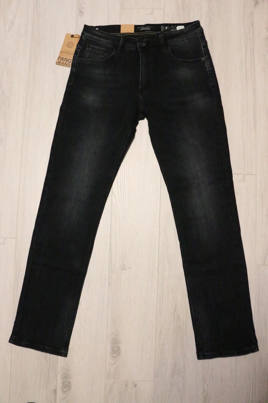 Джинсы мужские демисезонные Fang 2161 с потертостями р. 30 (2131869056)